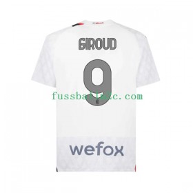 Fußballtrikots AC Mailand Olivier Giroud 9 Auswärts Trikotsatz 2023-2024